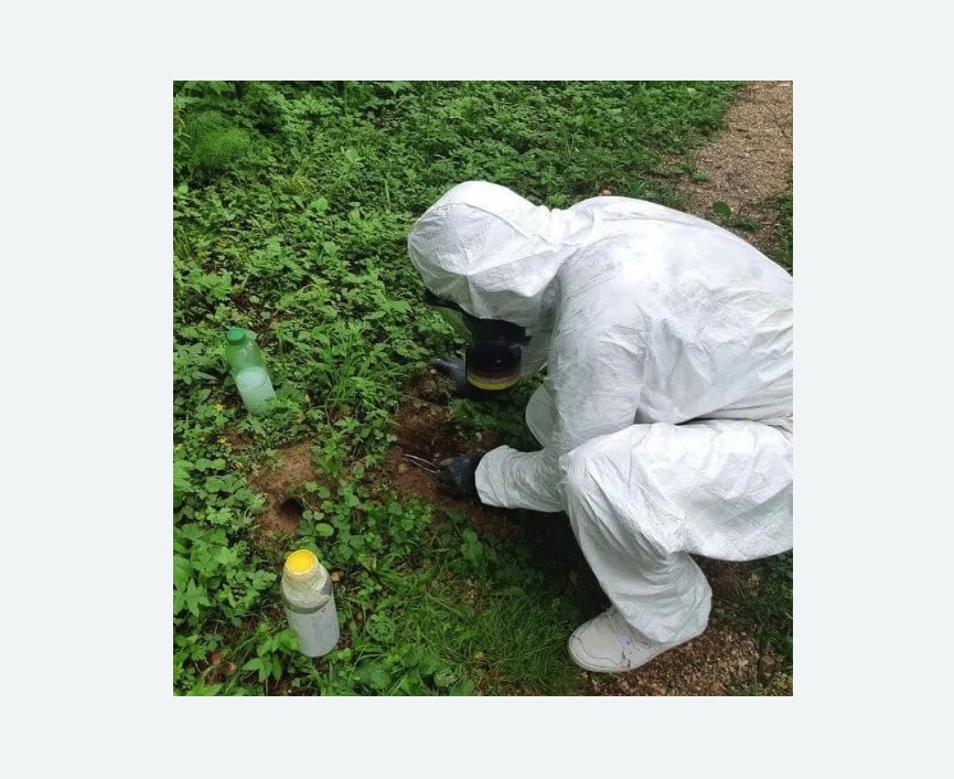 уничтожение кротов на участке в Ленинск-Кузнецком